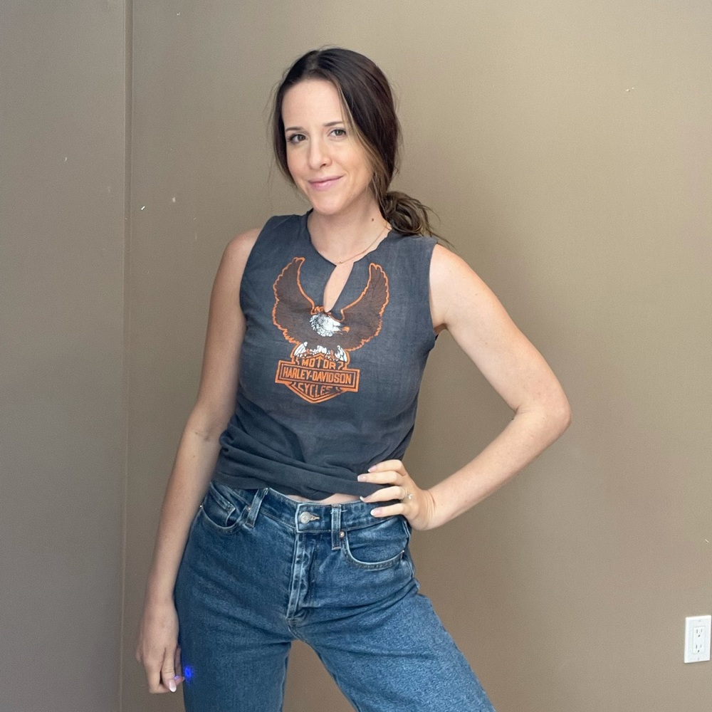 vintage Harley Davidson tank top